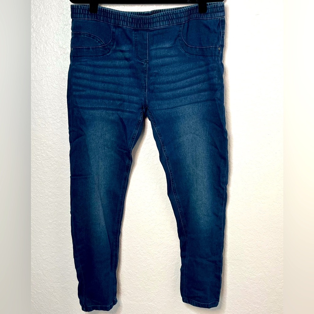 Just Love Denim Jeggings with Pockets Comfortable Stretch Jeans Leggings 3XL New